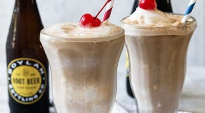 photo of the best root beer float recipe by top Houston lifestyle blogger Ashley Rose of Sugar & Cloth
