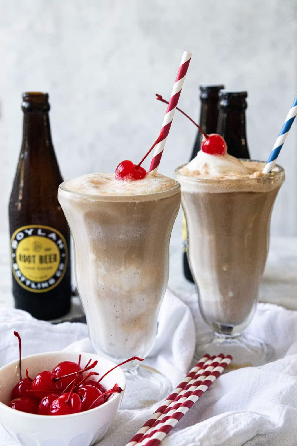 photo of the best root beer float recipe by top Houston lifestyle blogger Ashley Rose of Sugar & Cloth