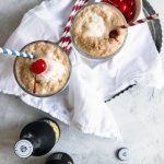 photo of the classic root beer float topping, a cherry by top Houston lifestyle blogger Ashley Rose of Sugar & Cloth