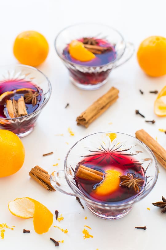 Mulled Wine Recipe - Simple Hot Spiced Wine