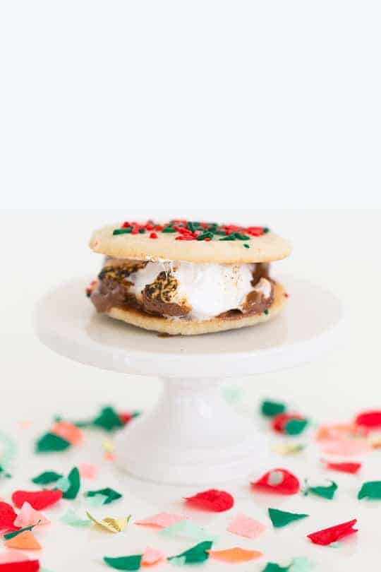 Christmas Cookie S'mores Recipe