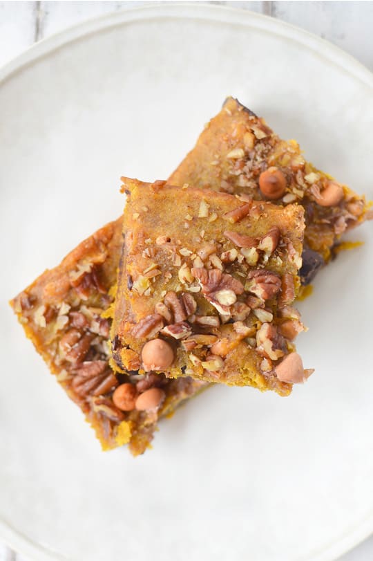 Pumpkin Blondies Recipe