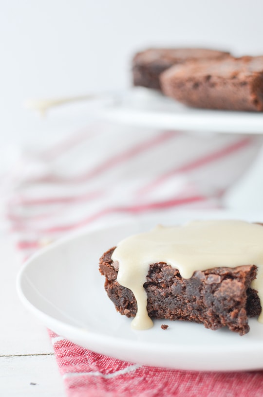 Gingerbread Brownies Recipe with Molasses Frosting