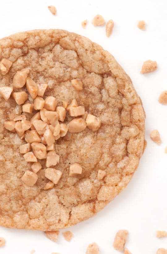 Brown Butter Toffee Cookie Recipe - sugar and cloth