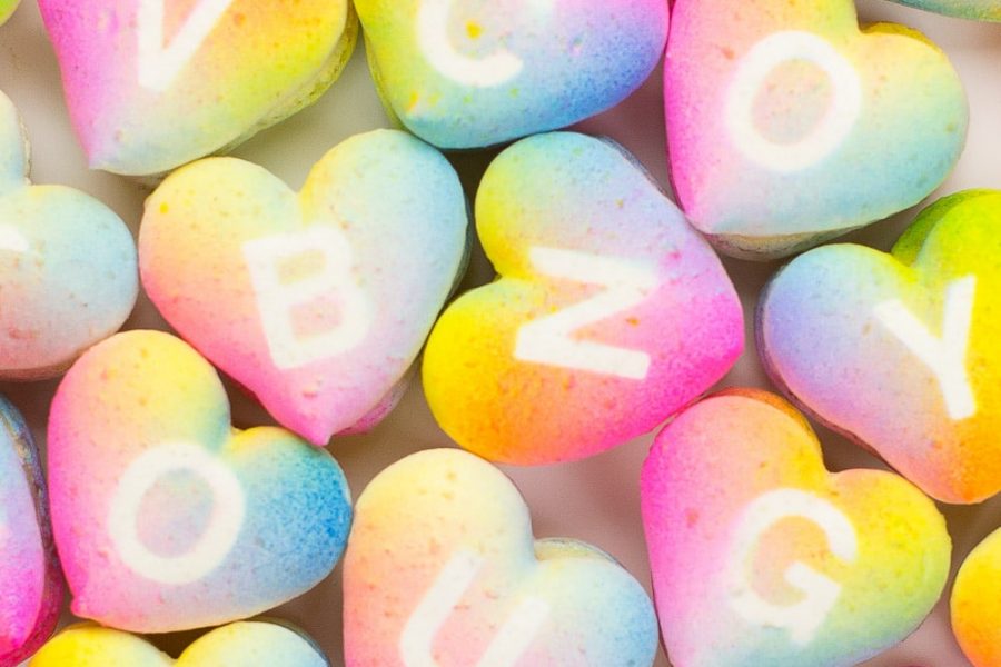 DIY gradient message macarons - sugar and cloth