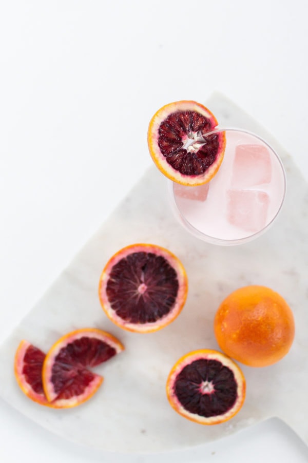 Blood Orange and Rose Creamsicle Cocktail Recipe — Sugar & Cloth
