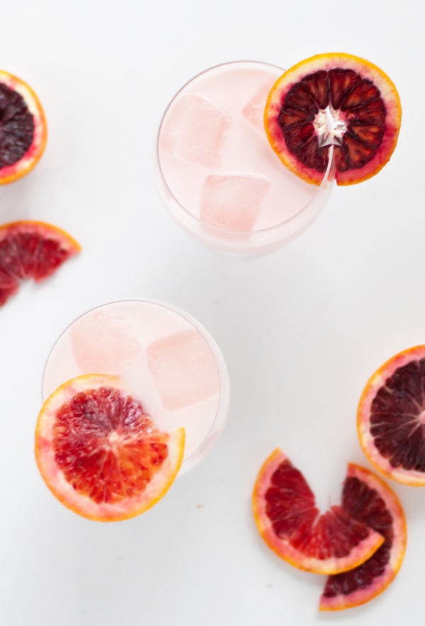 Blood Orange and Rose Creamsicle Cocktail Recipe — Sugar & Cloth
