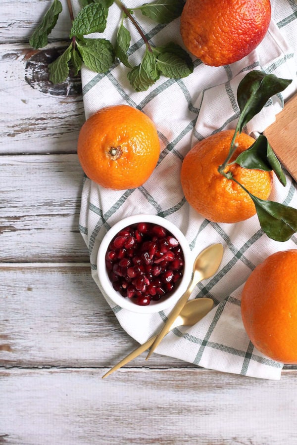 Winter Fruit And Citrus Salad Recipe Sugar Cloth