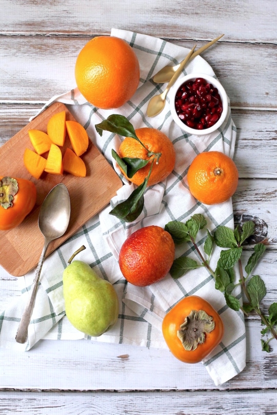 Winter Fruit and Citrus Salad Recipe - Sugar & Cloth - houston blogger - ashley rose