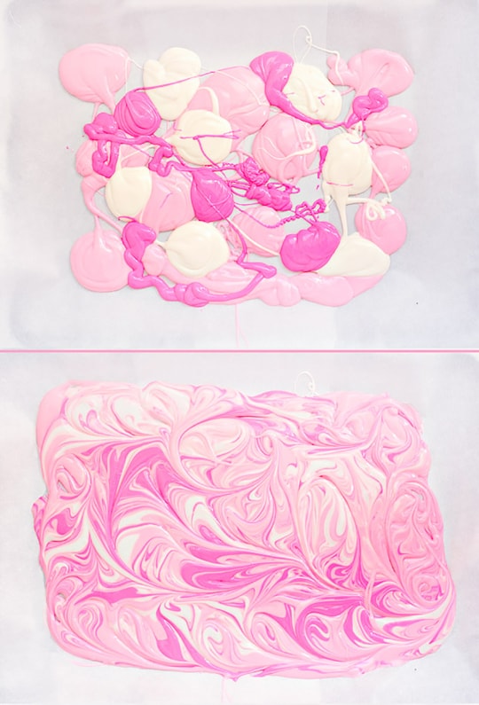 Frosted animal cookie bark - sugar and cloth - recipe