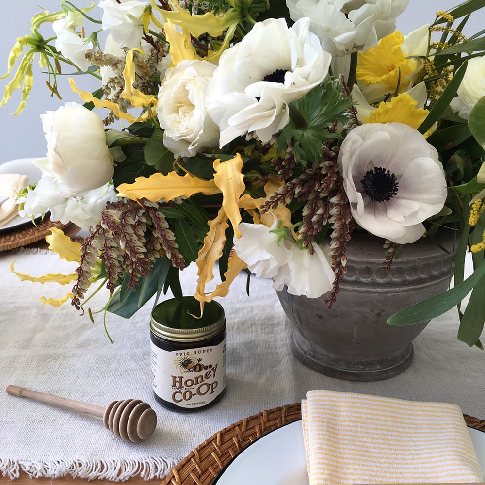 spring easter table shoot - sugar and cloth