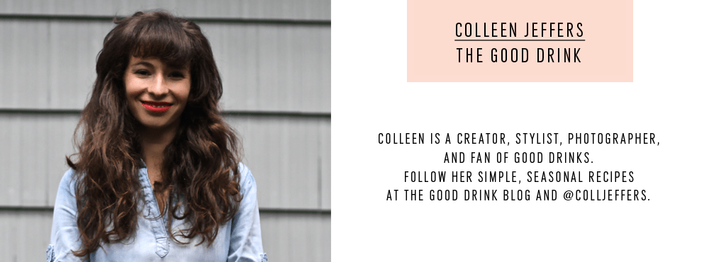 colleen jeffers - contributor - the good drink - sugar and cloth