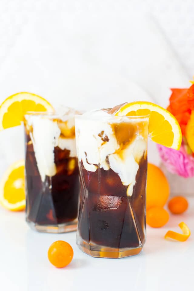 Spiced Iced Orange Coffee Recipe