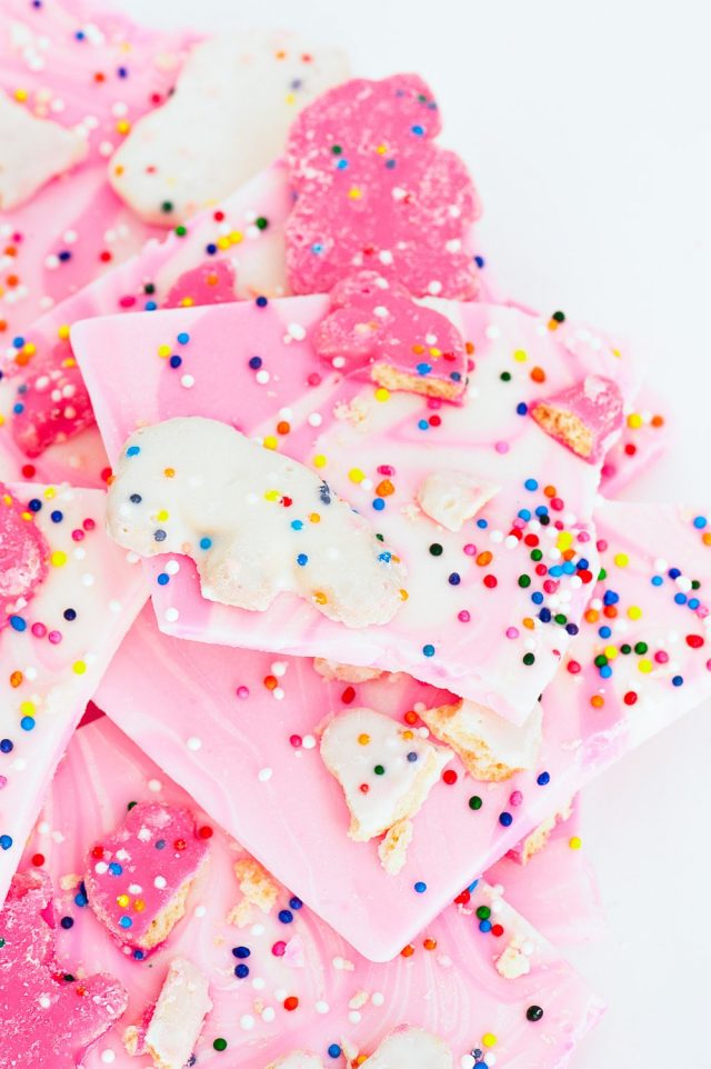 Frosted Circus Animal Bark Recipe
