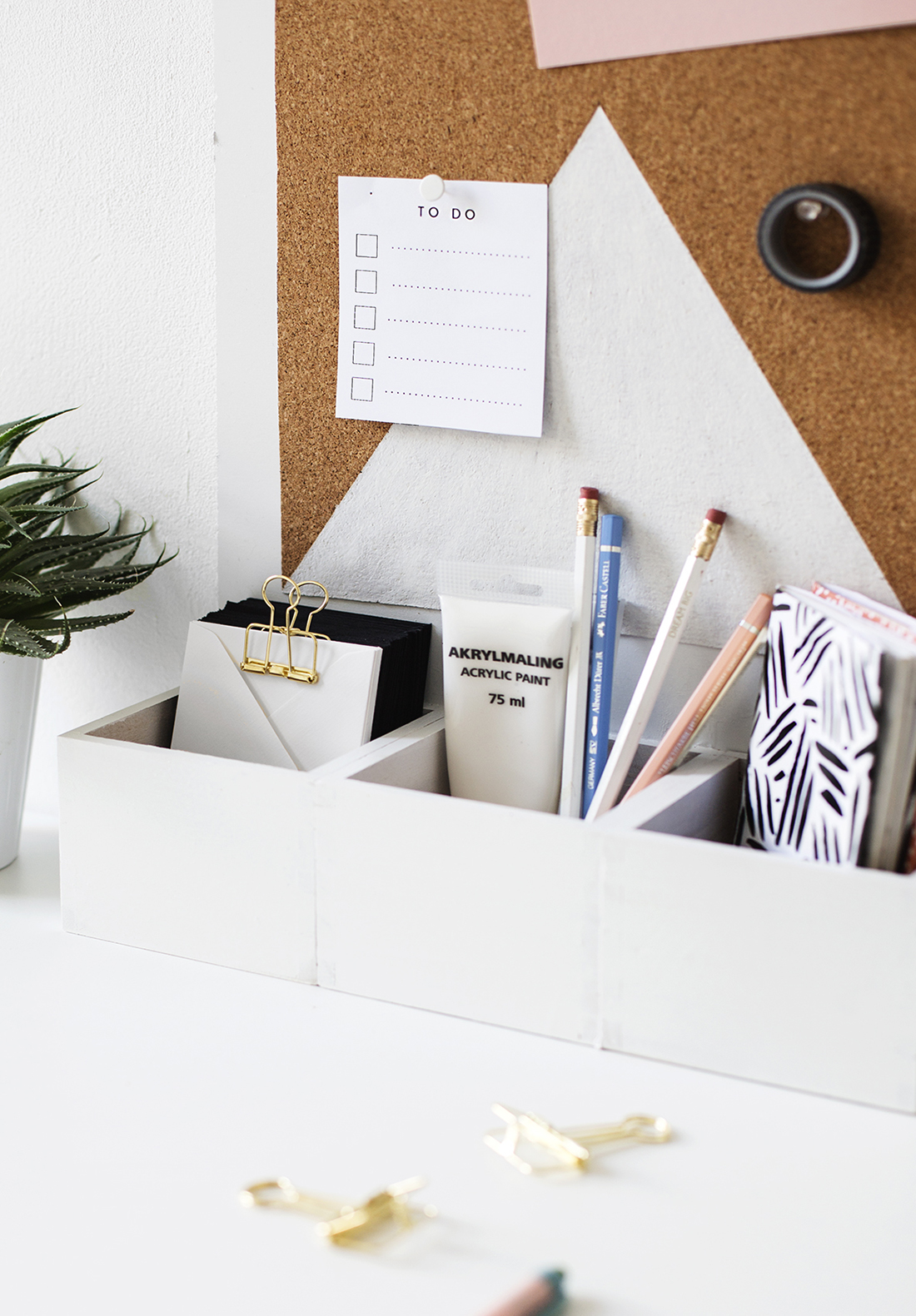 Office Organizer Idea Diy Desk Organizer Sugar Cloth