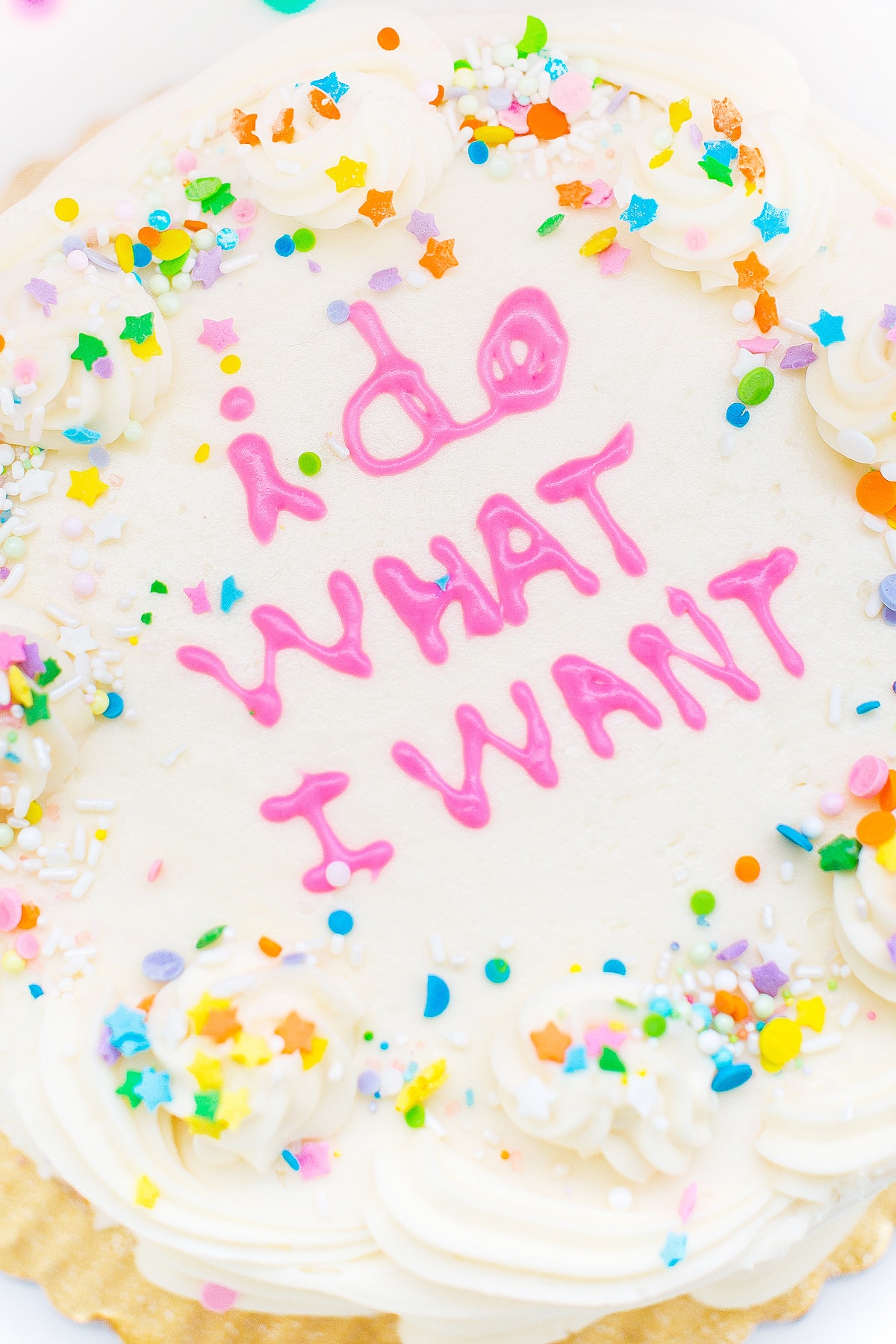 I do what I want birthday cake smash celebration - sugar and cloth