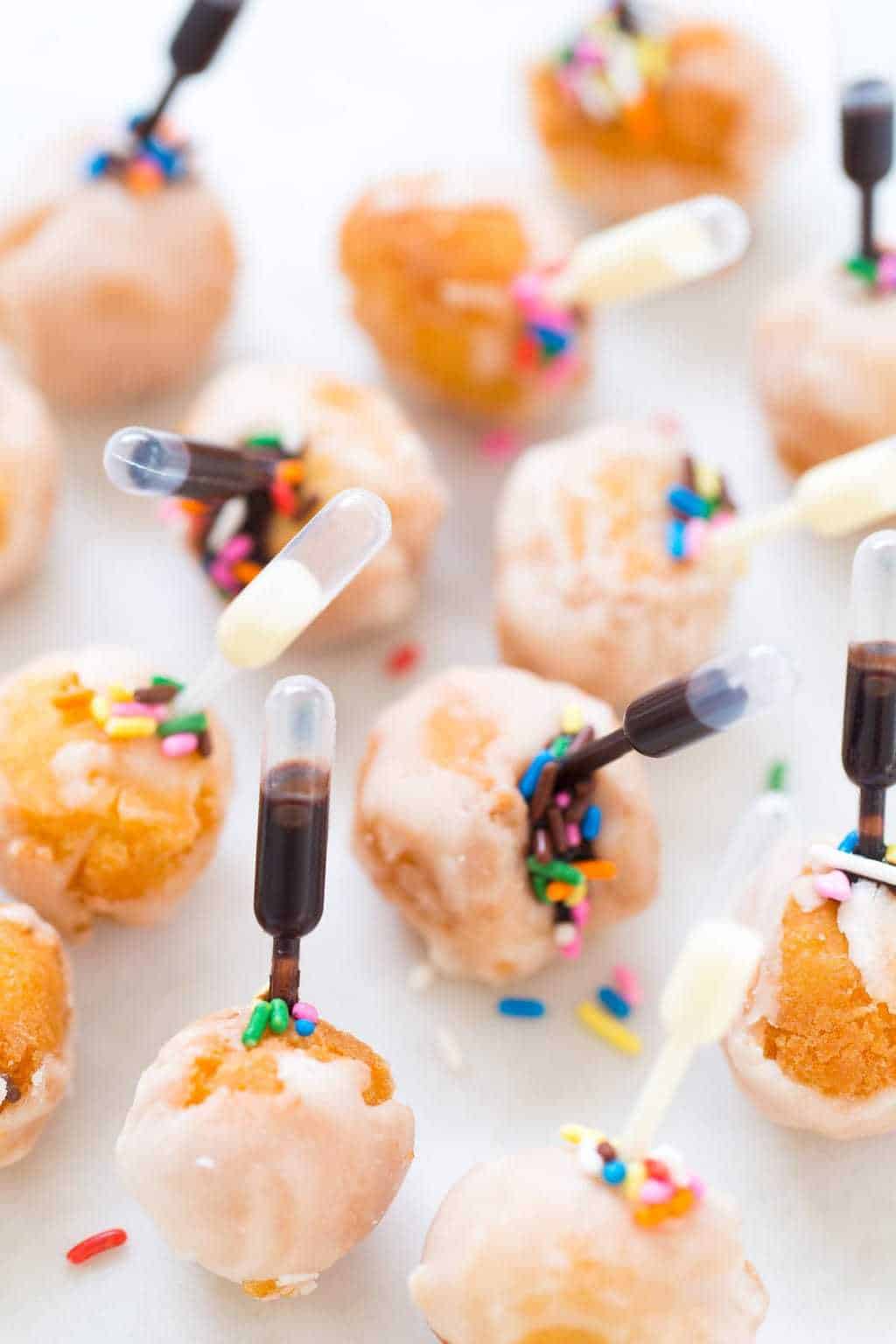 Injectable Donut Holes