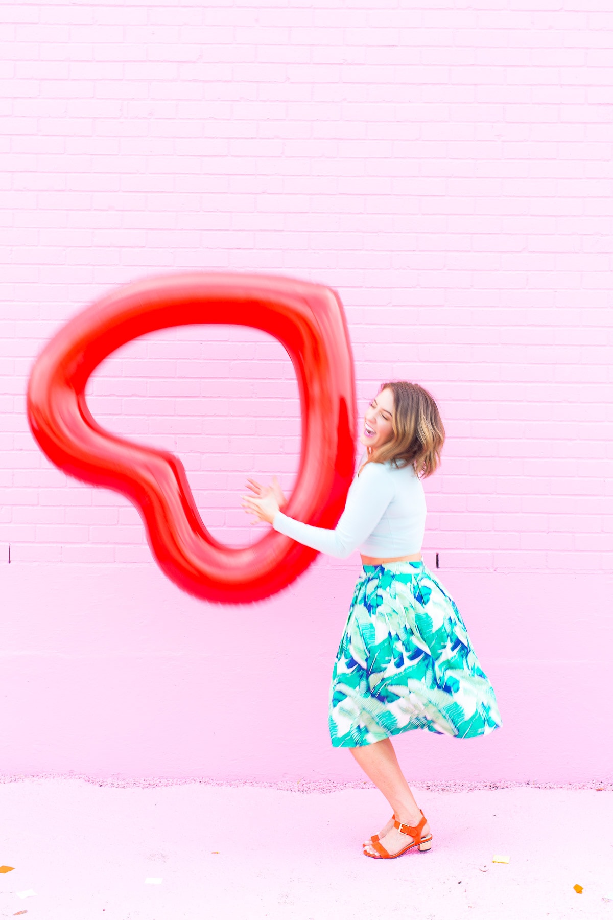 All about Sugar & Cloth! - Ashley Rose, Houston Blogger - Houston Color Wall