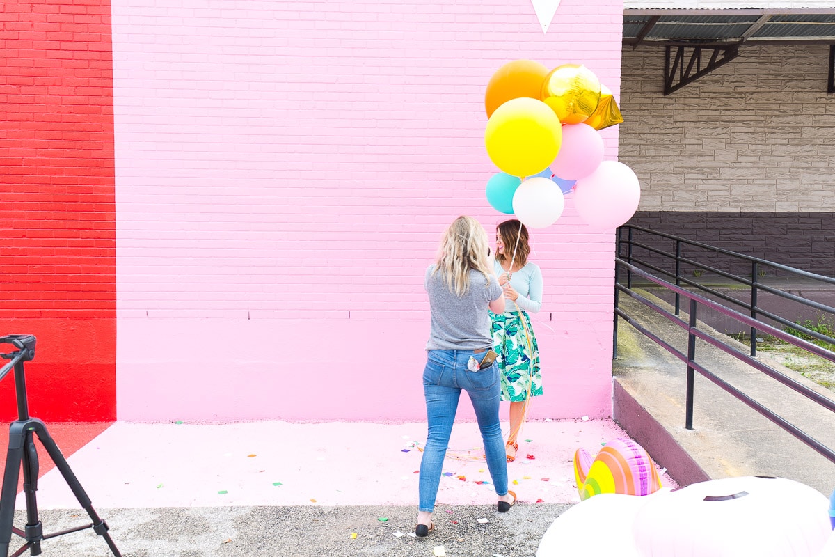 All about Sugar & Cloth! - Ashley Rose, Houston Blogger - Houston Color Wall