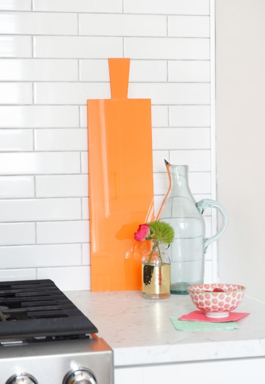 DIY Custom Cut Acrylic Serving Board — Sugar & Cloth
