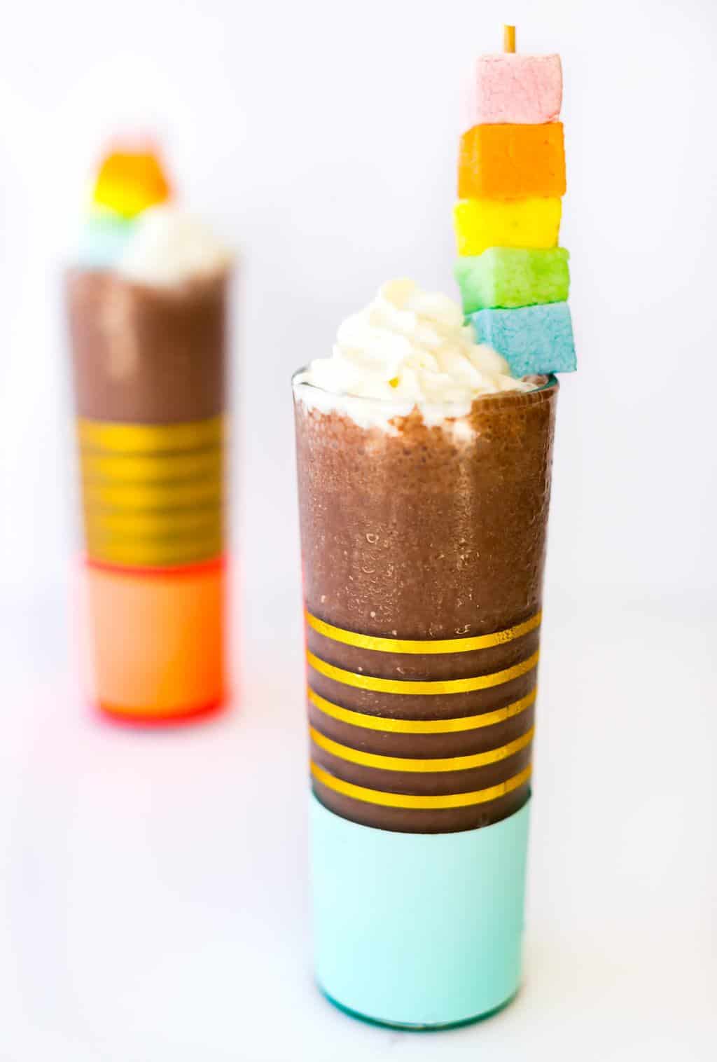 Boozy Frozen Hot Chocolate | Sugar & Cloth