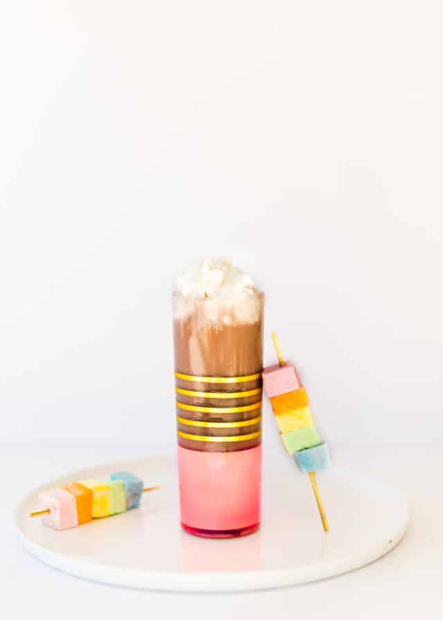 Boozy Hot Chocolate Cocktail