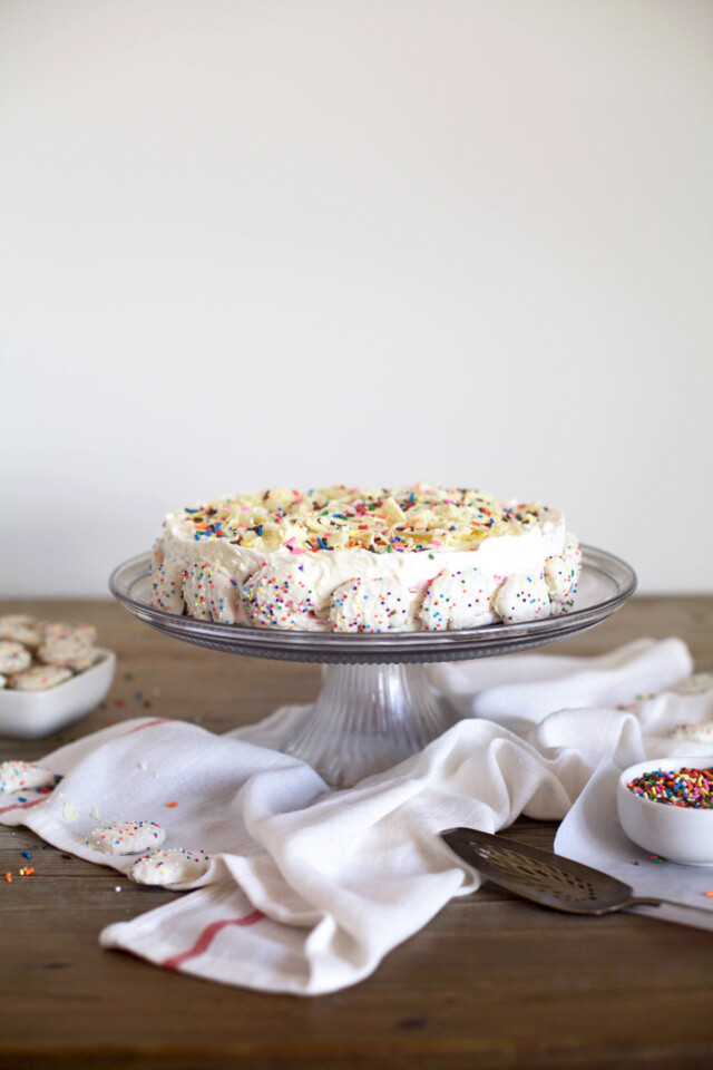 Frosted Animal Cracker Ice Box Cake-1