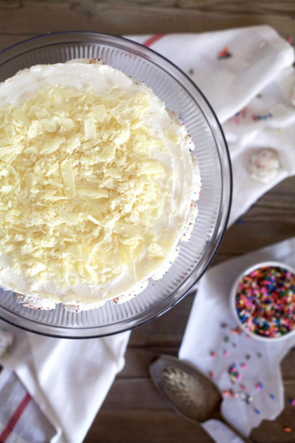 No Bake Frosted Animal Cracker Cake Recipe — Sugar & Cloth