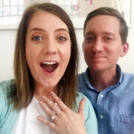 we're engaged! sugar and cloth - wedding - houston blogger