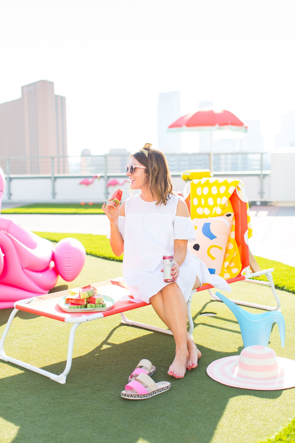 How to throw the perfect rooftop bbq party! - sugar and cloth - best DIY blog 2015 - houston - ashley rose