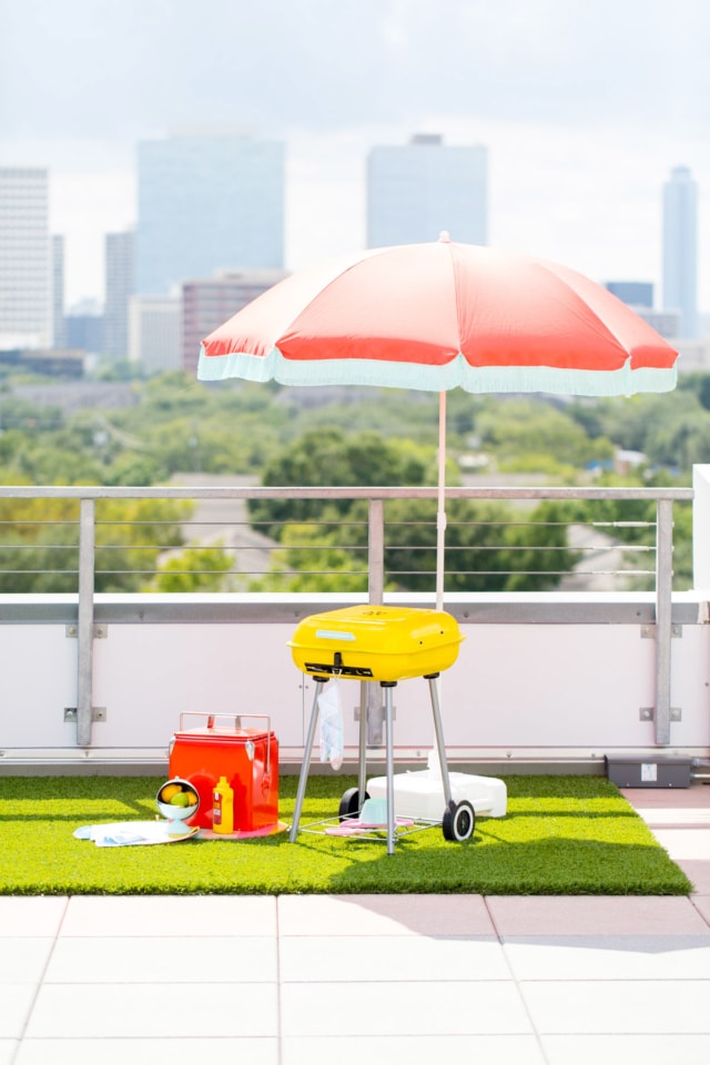 How to throw the perfect rooftop bbq party! - sugar and cloth - best DIY blog 2015 - houston - ashley rose