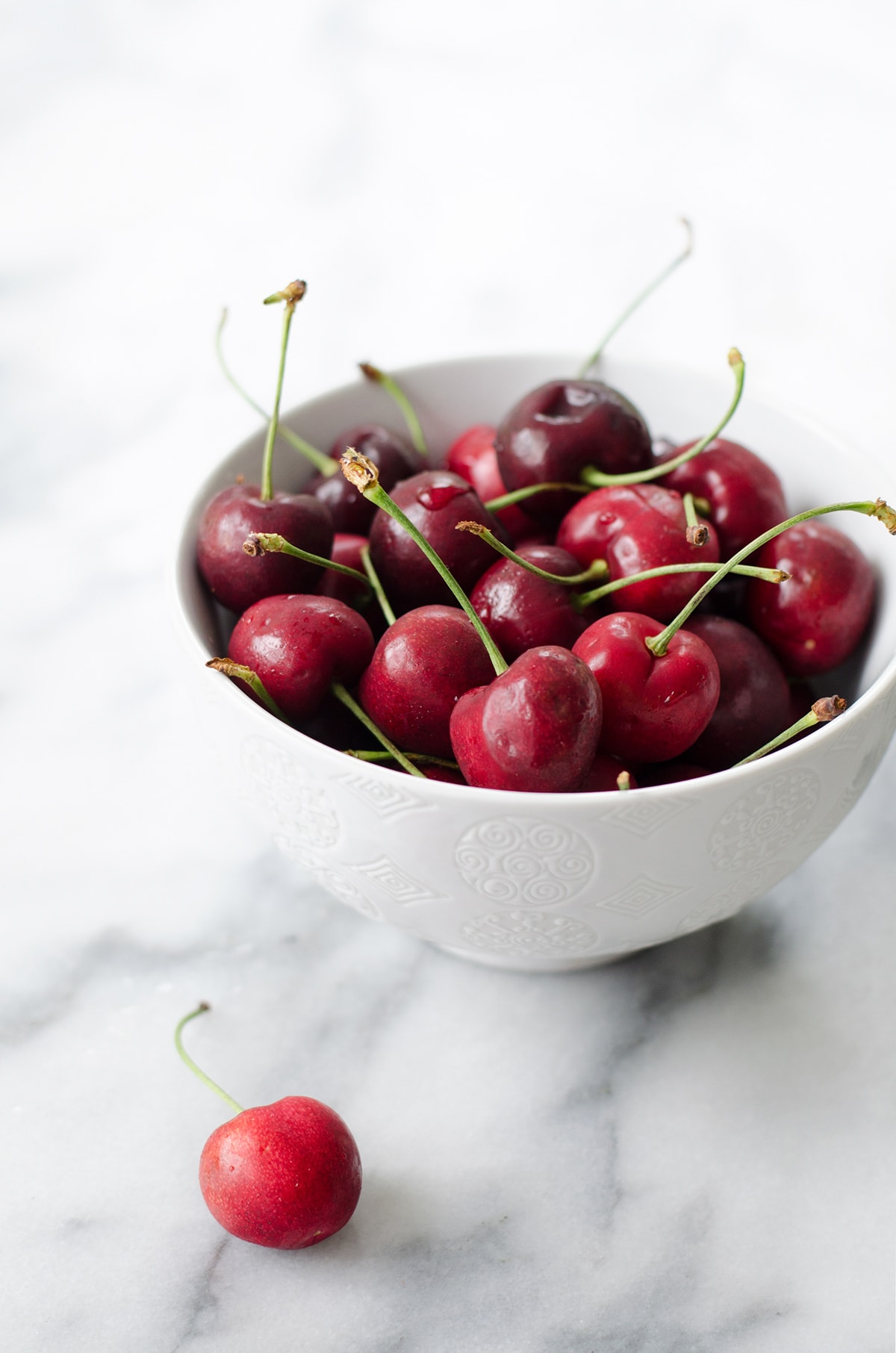Roasted Peach & Cherry Popsicles - Sugar & Cloth - Summer - Recipe - Houston Blogger