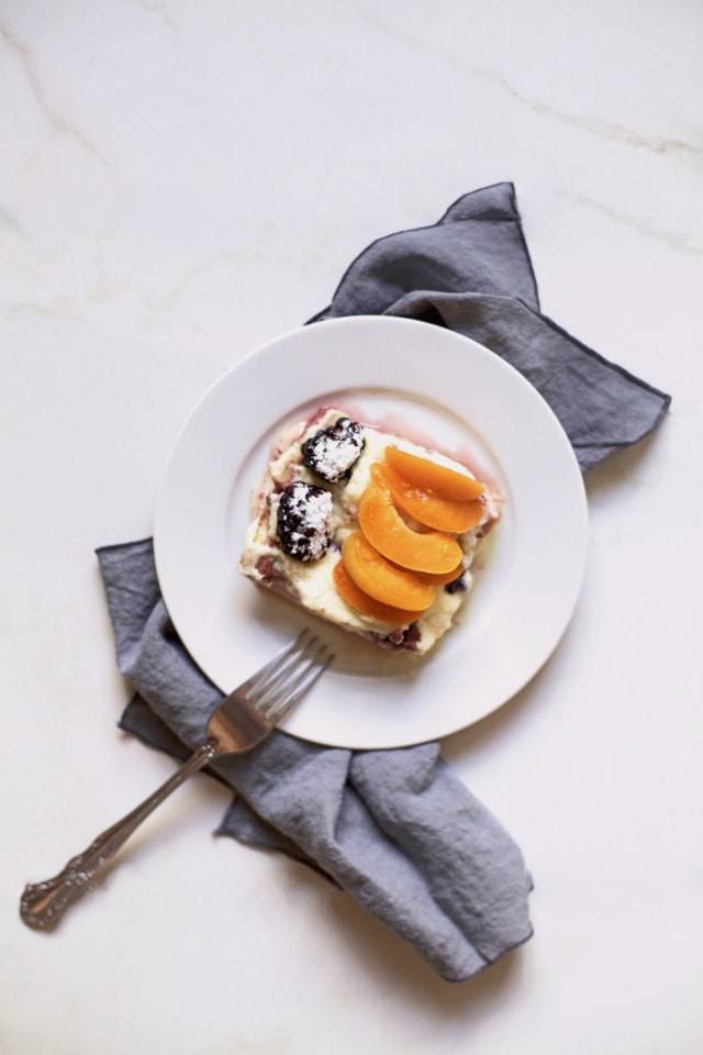 summer fruit tiramisu-Sugar & Cloth - Recipe - Houston Blogger - Cakes