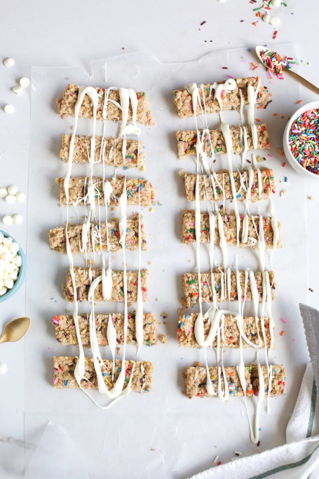 Funfetti Granola Bars - Sugar & Cloth - Recipe - Houston Blogger