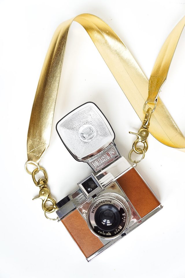 Glam Gold DIY Camera Strap