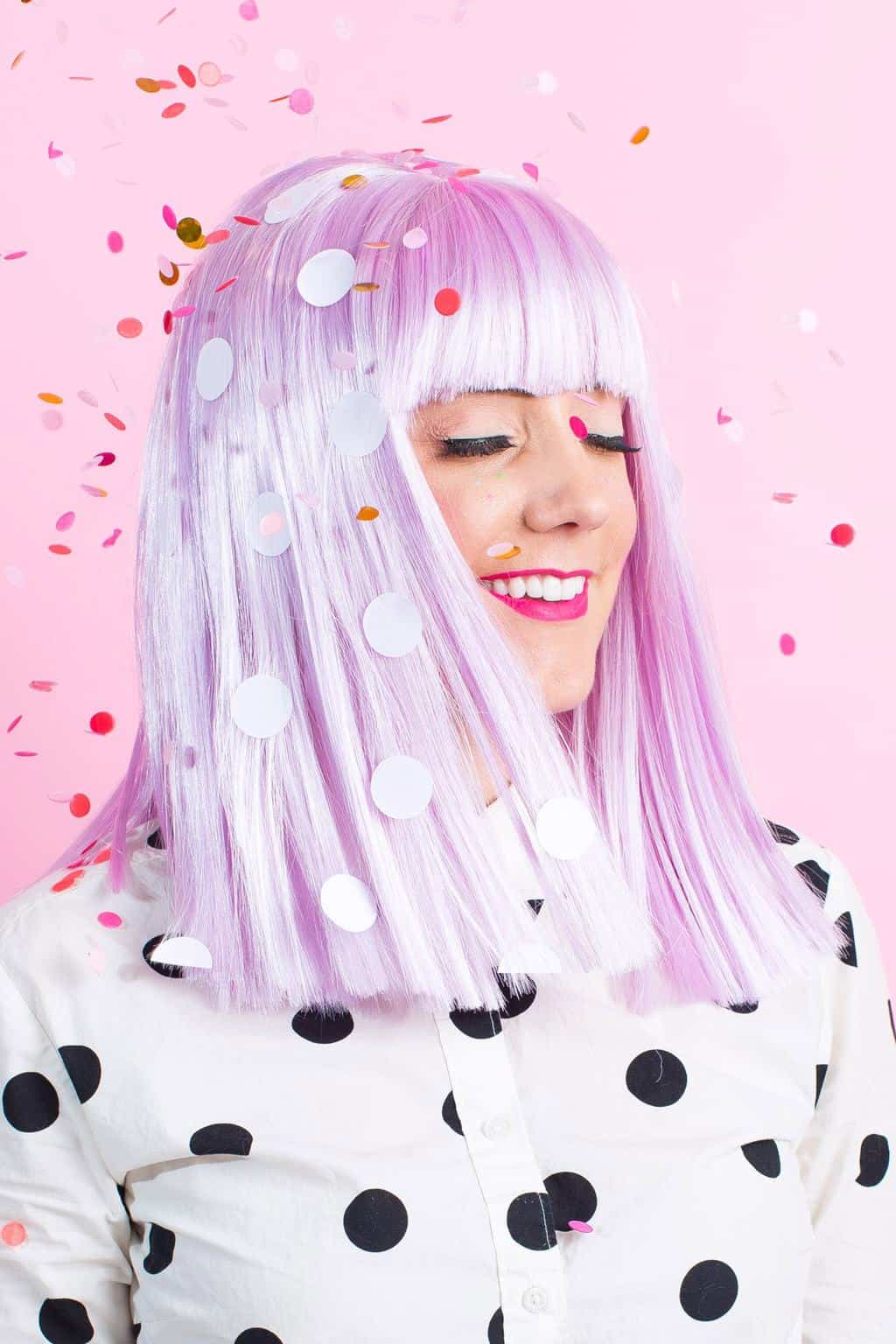 Winks & Wigs: DIY Wig and Lash Combinations for Halloween