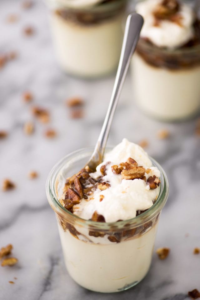 Pecan Cheesecake in Jars - Sugar & Cloth - Houston Blogger - Recipe - Fall