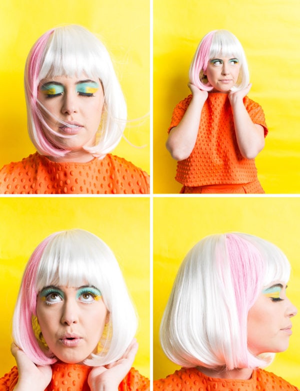 Halloween Wigs DIY Wig and Lash Combinations for Halloween