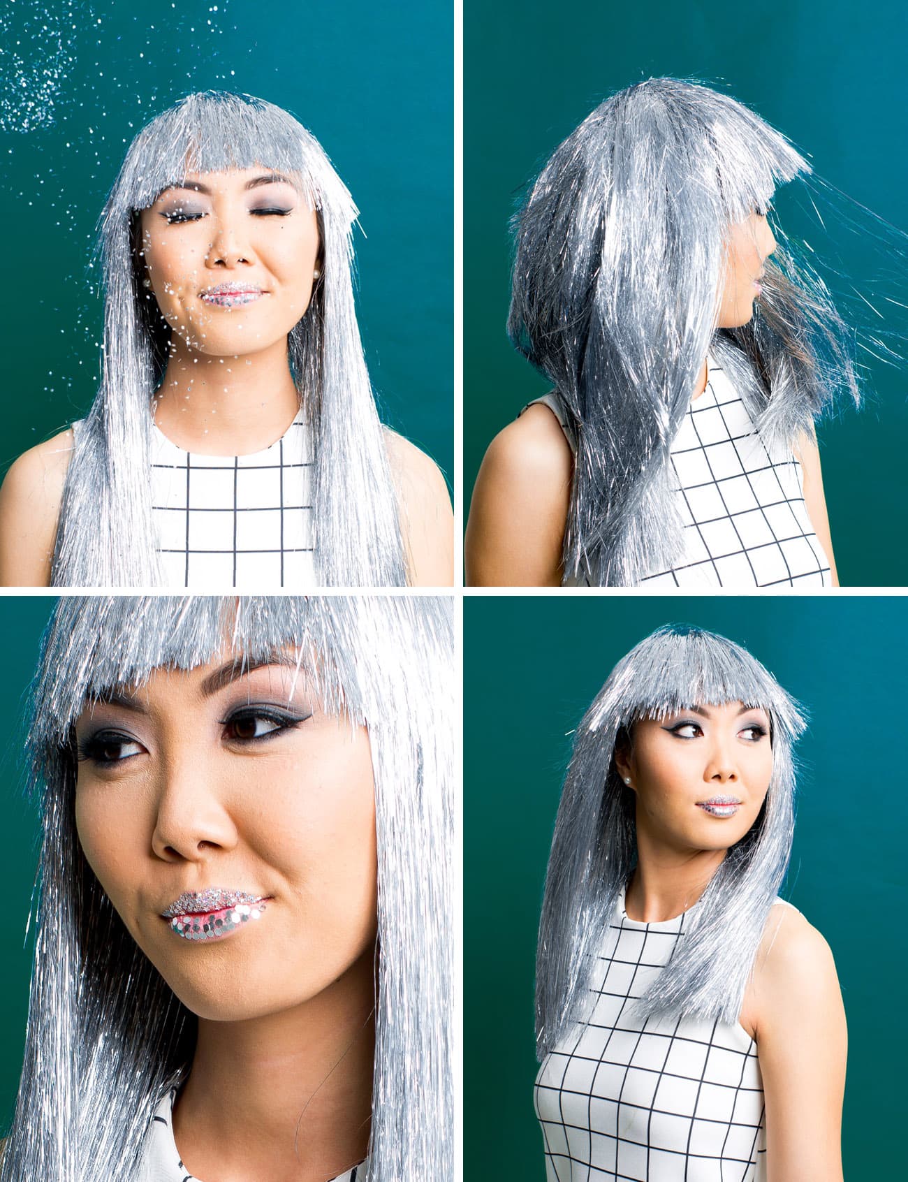 silver wigs for halloween