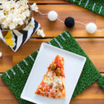 Prepping for game day with DIY Football Coasters & Placemats with Ashley Rose of Lifestyle Blog Sugar & Cloth!