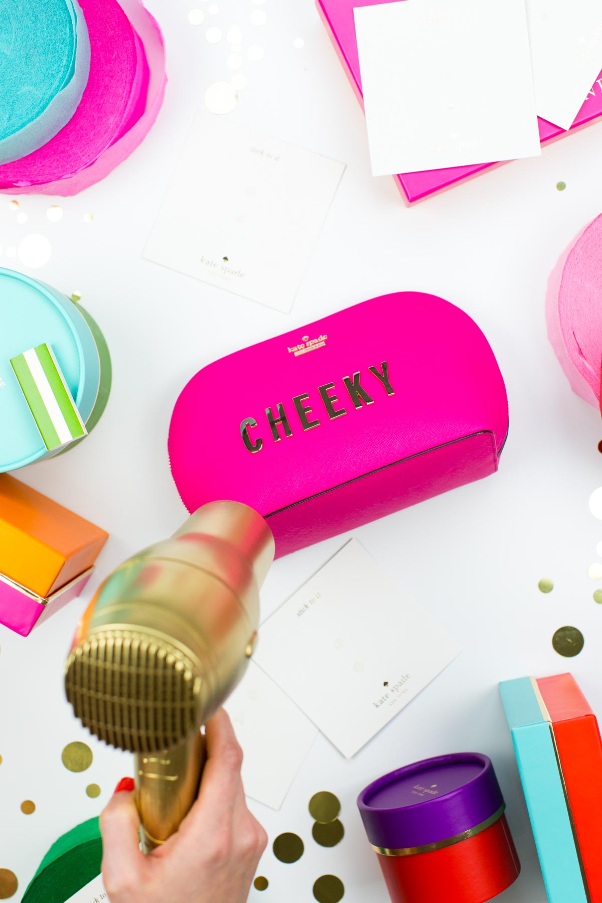 Give It A Twist: Gift Your DIY with Kate Spade! Christmas gifting with lifestyle blogger Ashley Rose of Sugar & Cloth