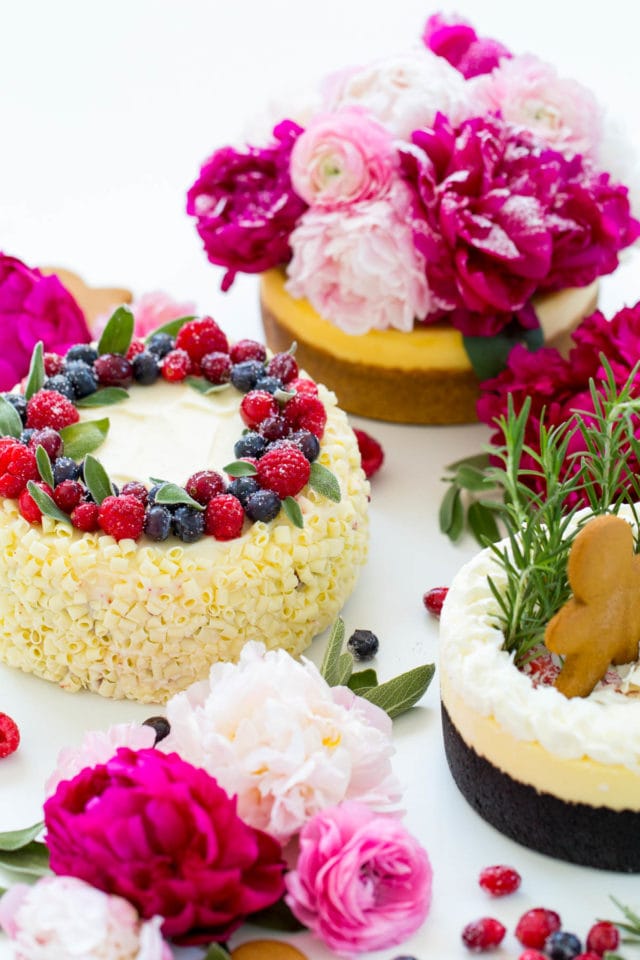 3 DIY Winter Cheesecake Toppers by Lifestyle Blogger Ashley Rose of Sugar & Cloth