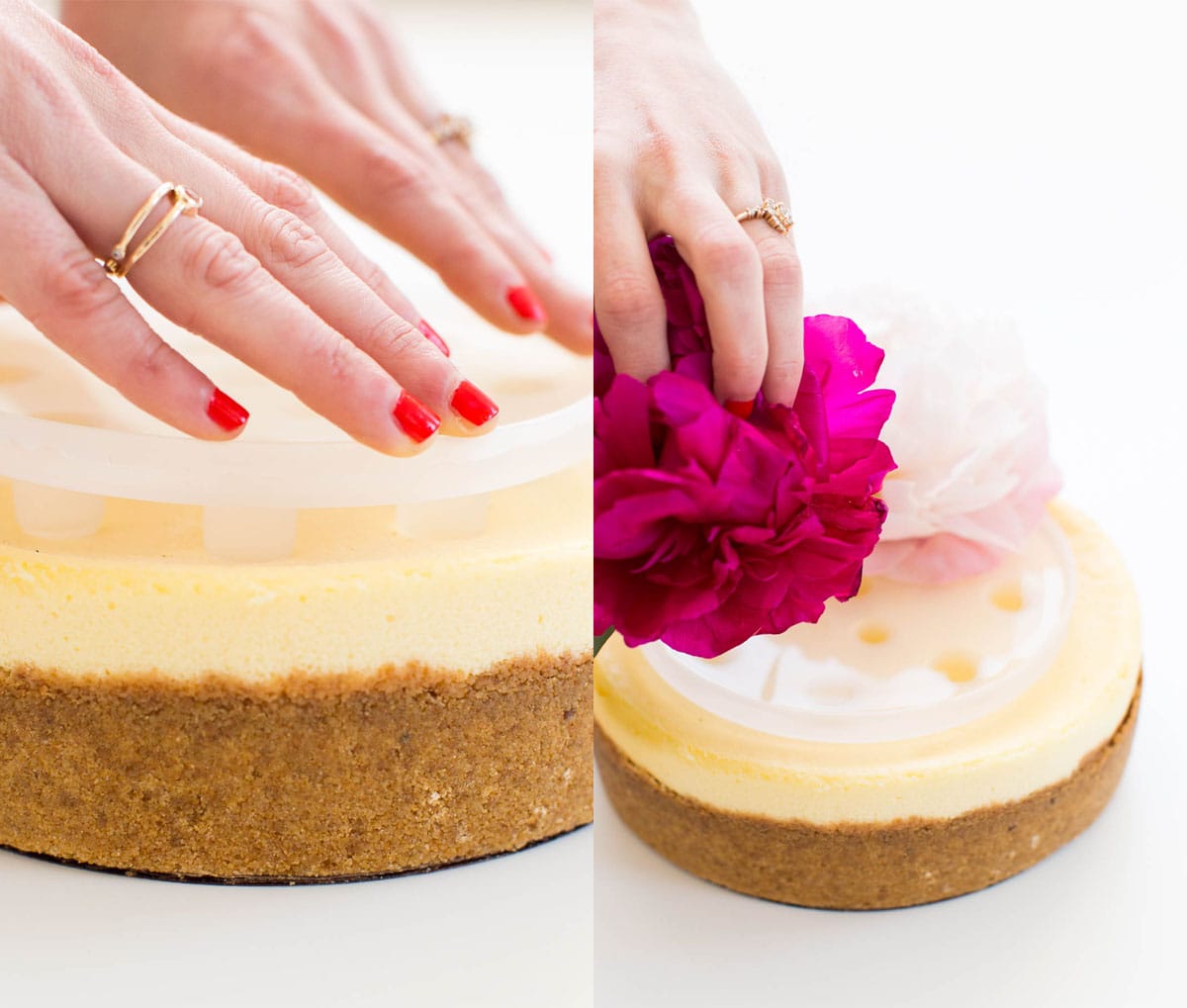 3 DIY Winter Cheesecake Toppers by Lifestyle Blogger Ashley Rose of Sugar & Cloth