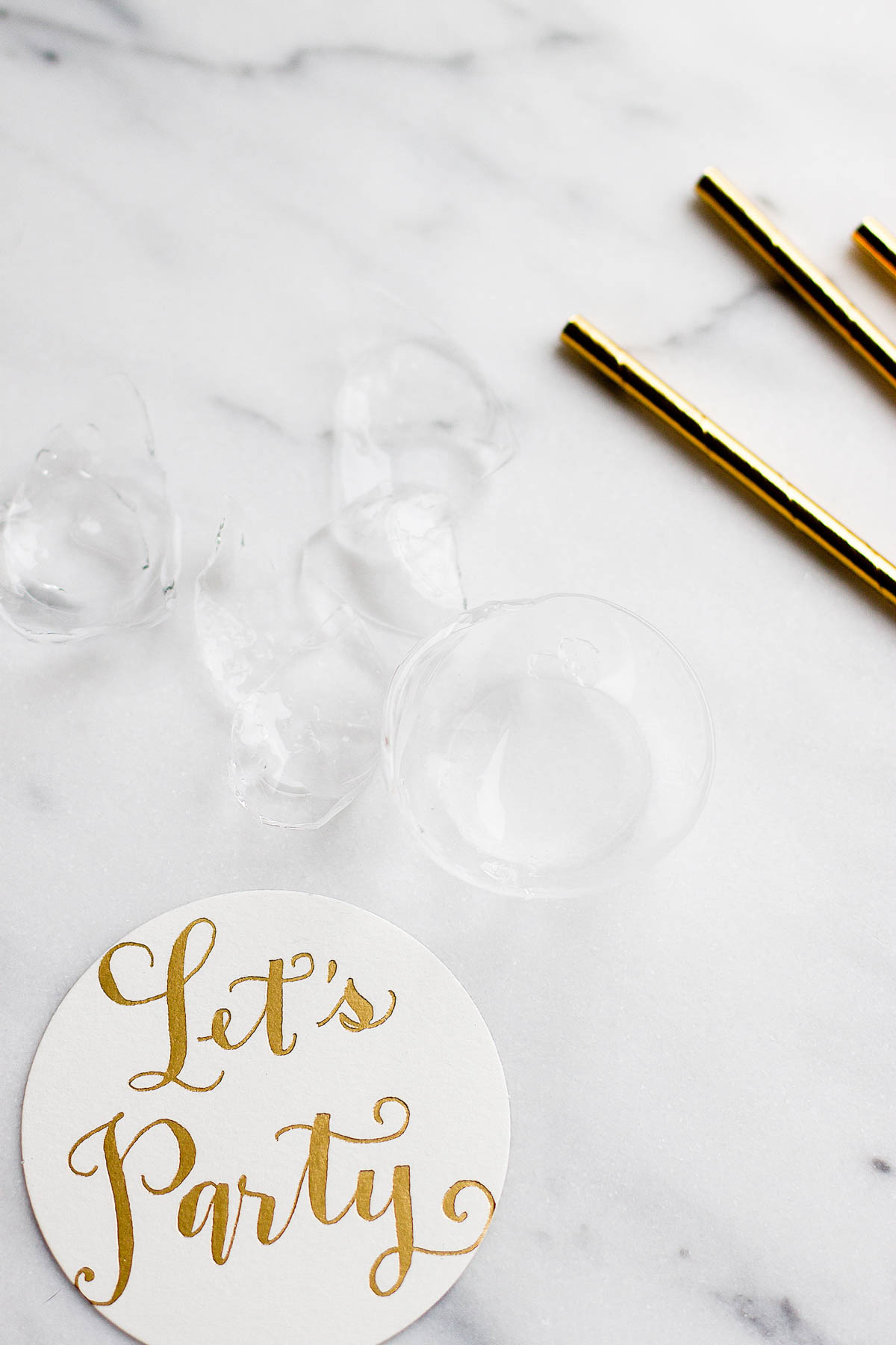 Cocktail Ice Sphere recipe by Sugar & Cloth, an award winning DIY blog.