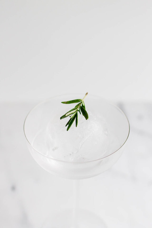 Cocktail Ice Sphere recipe by Sugar & Cloth, an award winning DIY blog.