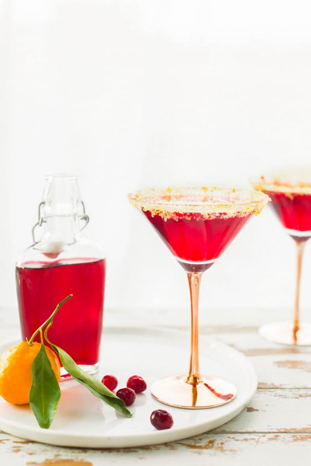 Cranberry Sidecar Cocktail Recipe