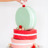 Jumbo DIY Paper Mache Macarons