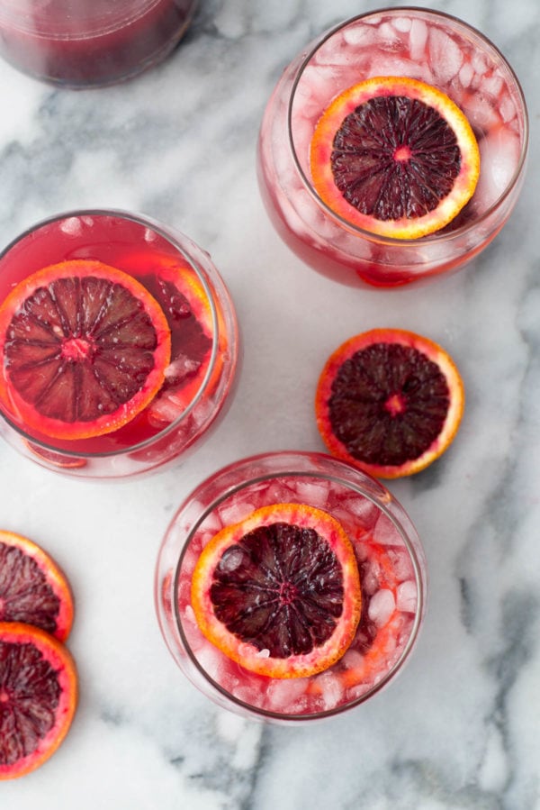 Easy Blood Orange Sangria Recipe — Sugar &amp; Cloth