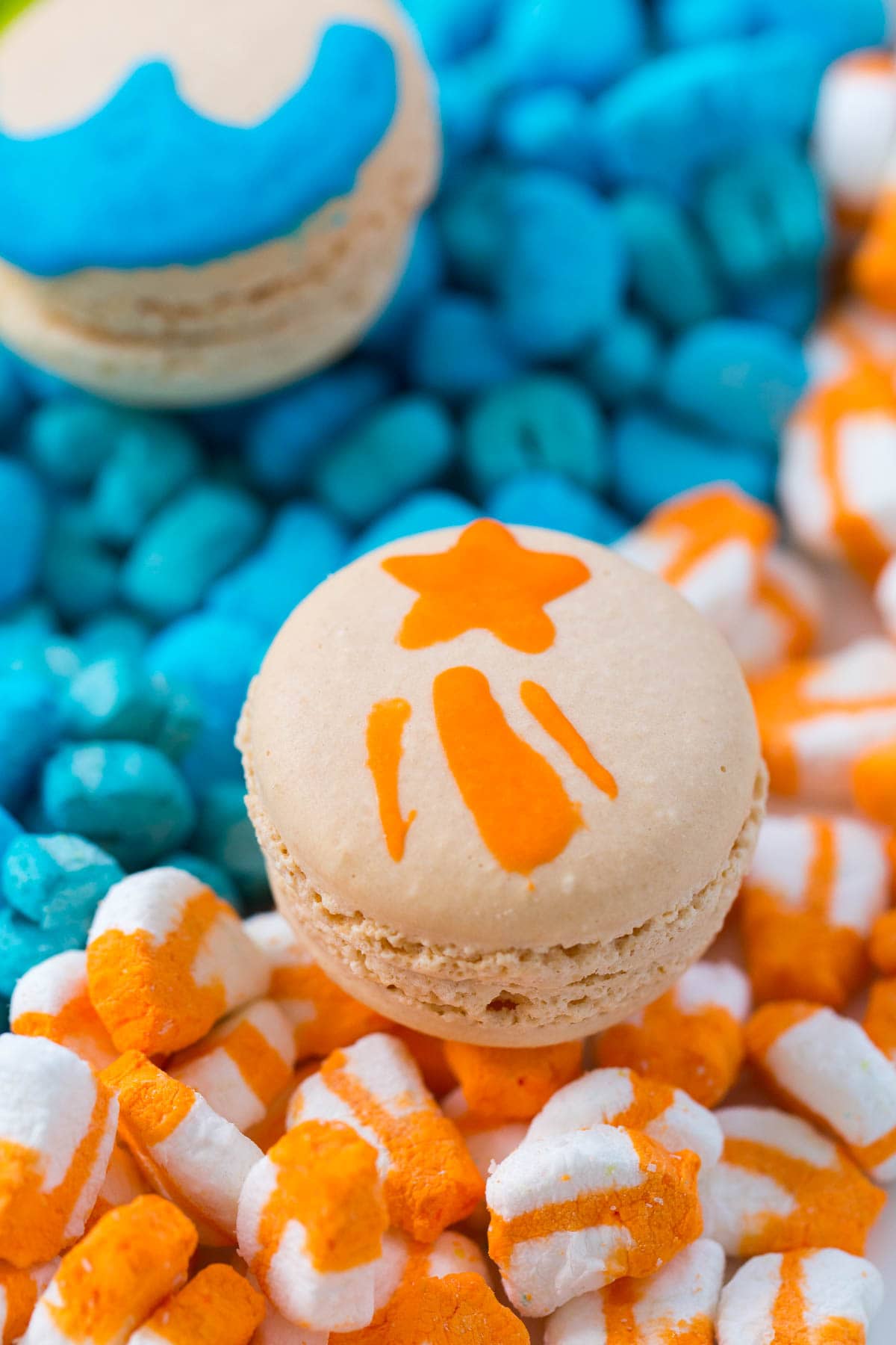 DIY lucky charms macarons by top Houston lifestyle blogger, Ashley Rose of Sugar and Cloth