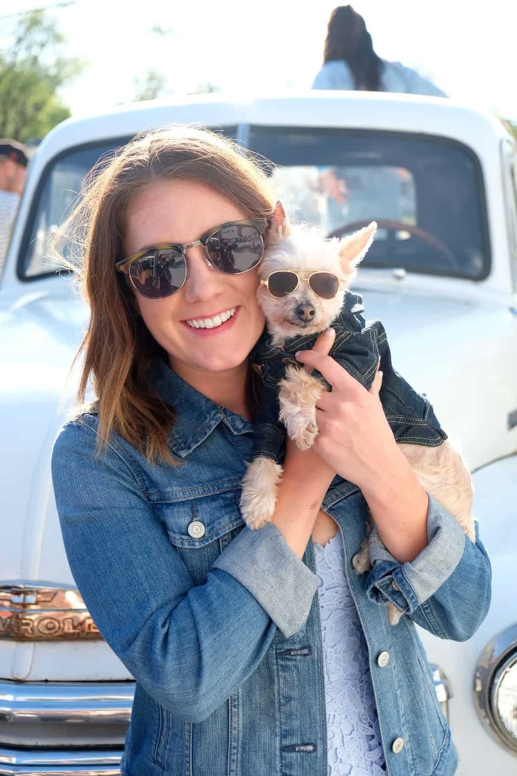 Ella Bean the Dog and Shopstyle in Austin for SXSW with top Houston lifestyle blogger Ashley Rose of Sugar and Cloth